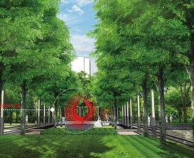 某住宅小區(qū)景觀擴(kuò)初施工圖紙免費(fèi)下載 園林綠化及施工